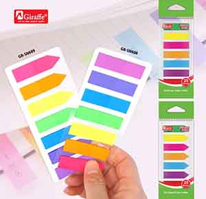 Sticky Note Pad 44x12.7mm 7 Colors & 25sh/ 7Taps GR-SN608